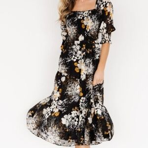 Baltic Born Fabian Jaquard Midi Dress